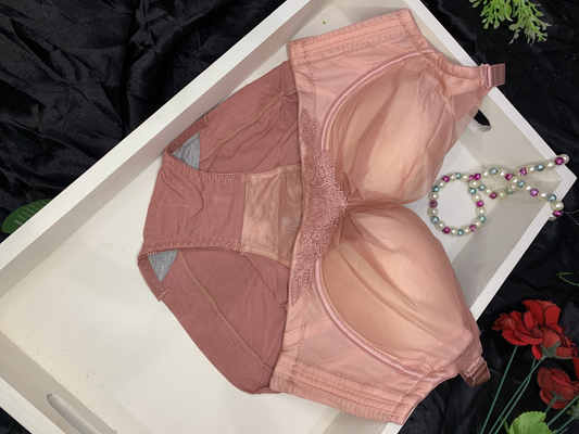 Desert Bloom Padded Lace Lingerie Set