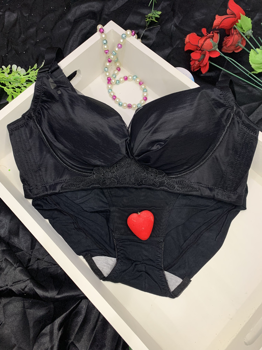 Desert Bloom Padded Lace Lingerie Set