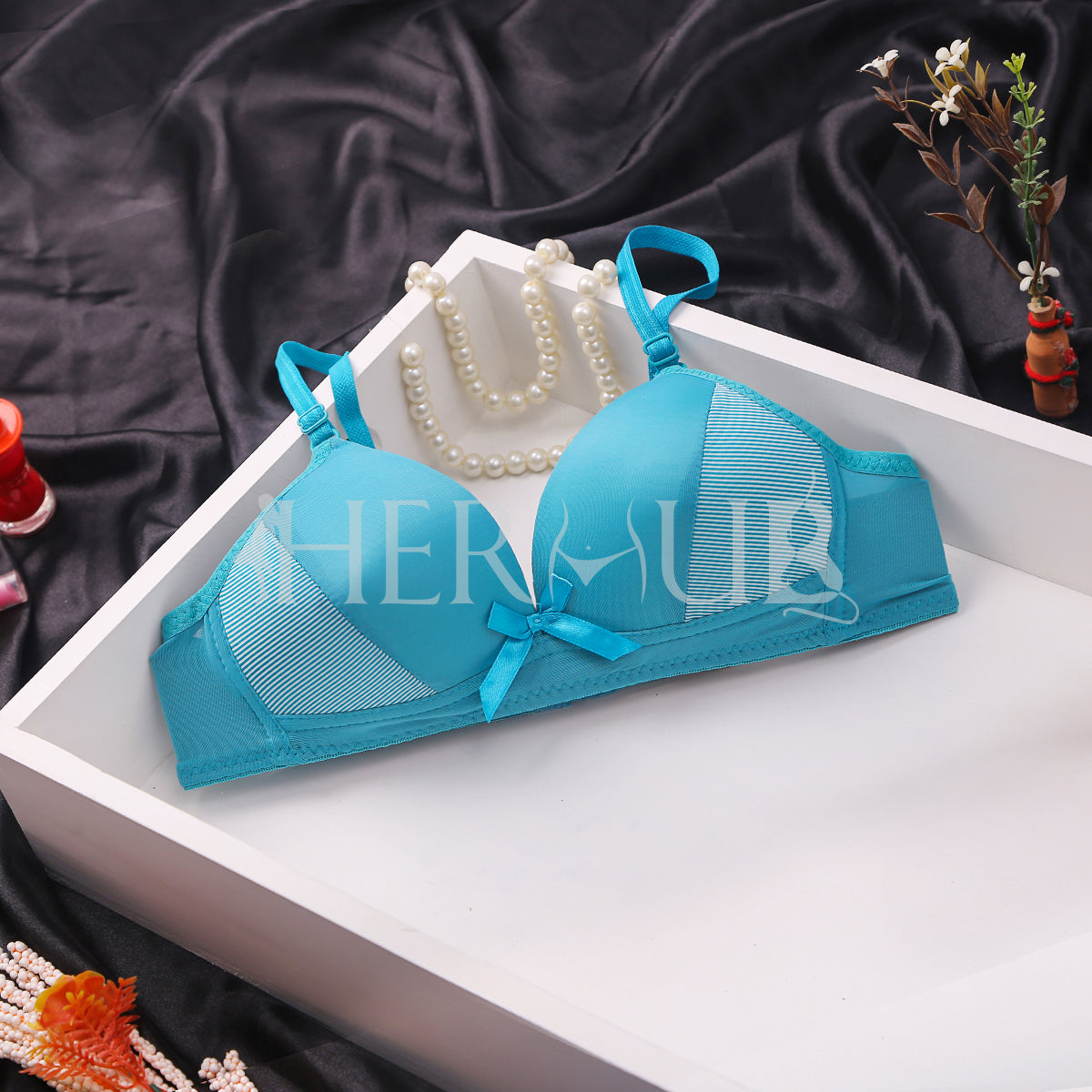 Azure Whisper Seamless Padded Bra